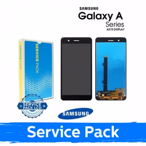 Ekranas skirtas Samsung A510 A5 2016 baltas (Service Pack)