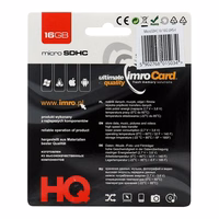 Imro atminties kortelė 16GB microSDHC cl. 10 UHS-I