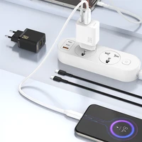 Dudao A26T GaN 25W USB-A, USB-C įkroviklis – baltas