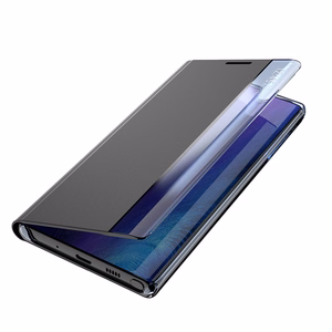 Naujas Sleep dėklas su stovo funkcija Samsung Galaxy S22 + (S22 Plus) juodas