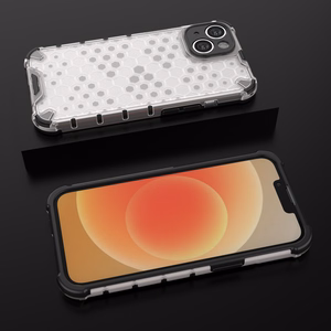 Korinio rašto dėklas telefonui iPhone 14 Plus šarvuotas hibridinis juodas
