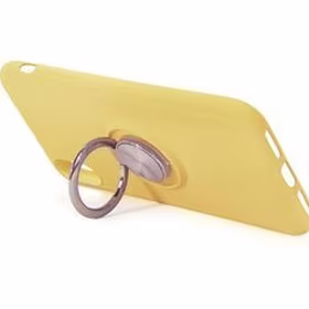 SILICONE RING XIAOMI REDMI NOTE 9 5G 2021 geltonas