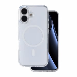 Lowkey Mag for iPhone 16 6,1" baltas