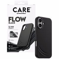 CARE by PanzerGlass Funkcinis FLOW Magnetinis dėklas telefonui iPhone 17 - Juodas