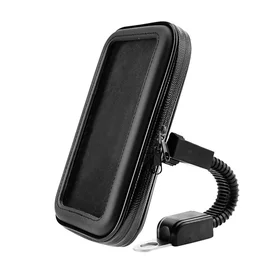 Motociklo laikiklis - vandeniui atsparus ant veidrodėlio 7,0"