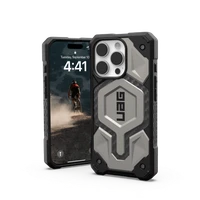 UAG Monarch Pro dėklas su Magnetine funkcija iPhone 16 Pro - titano