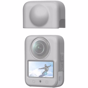 PULUZ silikoninis dėklas su objektyvu DJI Osmo 360 (pilkas)