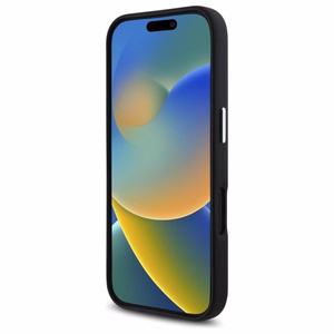 BMW M Smooth Full Wrapped Metal MagSafe Dėklas telefonui Apple iPhone 16 - juodas