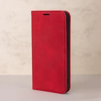 Smart Suede case for iPhone 17 Pro Max 6,9" red