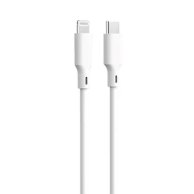 Forever perdirbamas kabelis USB-C - Lightning 1,5m 3A KR12-CL-00 baltas