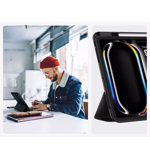 Tech-Protect SC Pen deklas iPad Pro 13 7 / 8 / 2024-2025 - Juodas