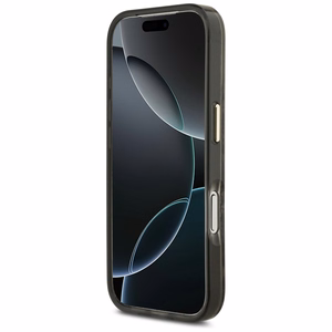 Guess Python Pattern Magnetinis dėklas iPhone 17 Pro Max (m) - rudas