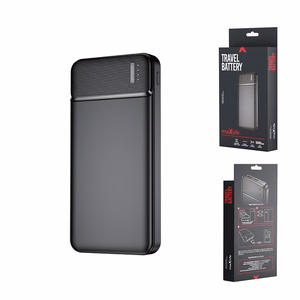 Maxlife išorinė baterija MXPB-01 10000 mAh juodas