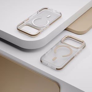 Etteri Icy Mag dėklas telefonui iPhone 17 Pro auksinis