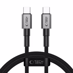 Tech-Protect UltraBoost DNA USB-C PD60W/3A laidas 100cm - pilkas