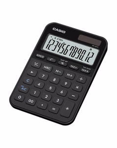 Casio MS-20YC skaičiuotuvas Desktopas Pagrindinis skaičiuotuvas Juoda