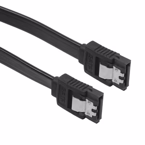 Extra Digital CA916436 SATA III kabelis su tiesiomis fiksuojamomis jungtimis, 0,5 m