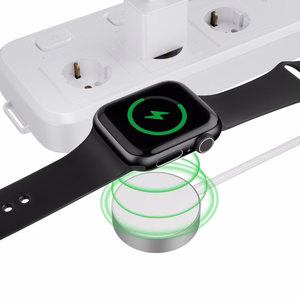 Tech-Protect UltraBoost magnetinis indukcinis įkroviklis su USB-A jungtimi Apple Watch 1.2m - baltas
