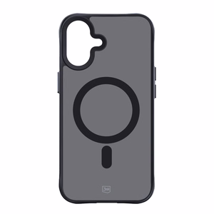 3mk Smoke MagDėklas su MagSafe telefonui iPhone 16 - pusiau skaidrus