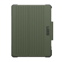 UAG Metropolis SE dėklas su stovu ir Apple Pencil laikikliu iPad Air 13" 2024 - žalias