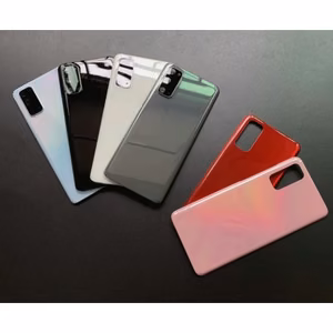 Galinis dangtelis skirtas Samsung G985 S20 Plus / Cosmic Black / (su kameros stikliuku) OEM