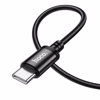 Kabelis USB-A į USB-C Hoco 3A 3 m X91 juodas
