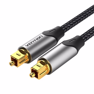 Vention BAVHI garso kabelis 3 m „Toslink“ Aliuminis, Pilka