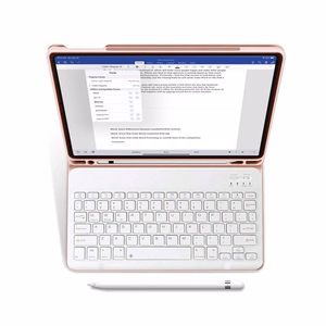 Tech-Protect SC Pen + Keyboard dėklas su klaviatūra iPad 10.9" 2022 - rožinė