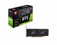 MSI GeForce RTX 3050 LP E 6GB OC vaizdo plokštė
