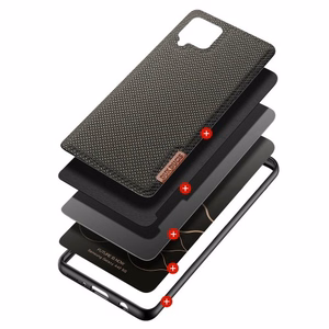 Dėklas Dux Ducis "Fino" skirtas Samsung A426 A42 5G žalsvas