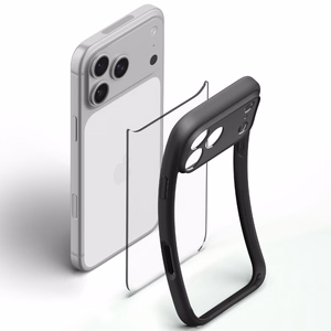 Spigen Ultra Hybrid dėklas, skirtas iPhone 18 Pro Max / 17 Pro Max – spalva: matinė juoda