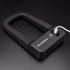 Rockbros RBNS1 SMART dviračio spyna su NFC skaitytuvu - juoda