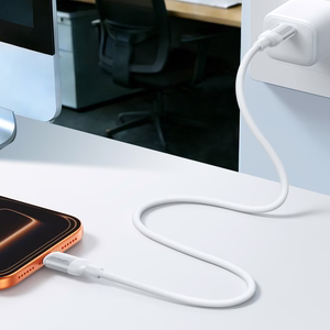 Joyroom S-A62 Lively Series 3A USB-A - USB-C cable 1.2 m - white