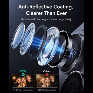 "ESR Armorite" fotoaparato apsauga "Samsung Galaxy S26 Ultra" - Juoda