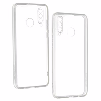 Itin plonas 1mm dėklas telefonui Huawei P30 Lite permatomas