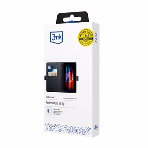 Dėklas 3mk Wallet Case Xiaomi 17T juodas