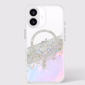 Case-Mate Karat MagSafe dėklas, skirtas iPhone 16, holografinis „Soap Bubble“