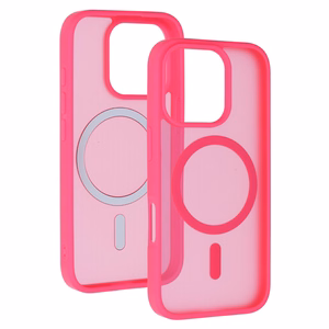 Tel Protect Aura Matte Magsafe dėklas Iphone 16 Pro, ryškiai rožinis