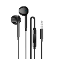 Borofone ausinės BM100 Fuente su mikrofonu juodos