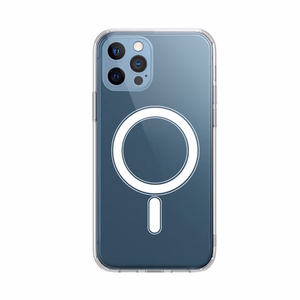 Anti Shock 1,5 mm Magnetinis dėklas iPhone 13 Pro Max 6,7" skaidrus kameros apsauga