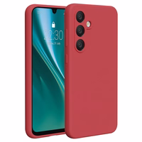 Etteri Silikoninis dėklas for Samsung Galaxy S24 FE raspberry