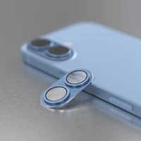 Etteri full camera lens guard for iPhone 17 blue