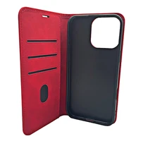 Smart Suede case for Honor 400 Lite red