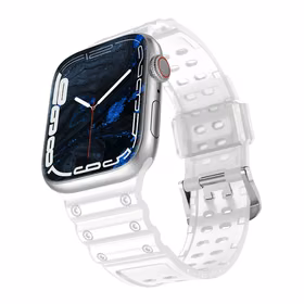 Dirželis Triple Protection Apple Watch 38 / 40 / 41 mm apyrankė – permatoma