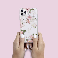 Crong Flower dėklas – iPhone 11 Pro dėklas (Pattern 02)