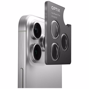 Uniq Optix aliuminio kameros objektyvo apsauga iPhone 17 su aplikatoriumi – mėlyna