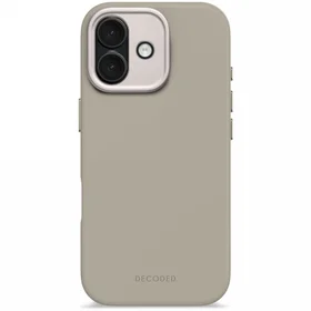 Decoded antimikrobinis silikoninis nugarėlės Magnetinis dėklas telefonui iPhone 17 – smėlinis