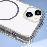 Anti Shock Itin plonas Magnetinis dėklas telefonui iPhone 14 6,1" pilkas