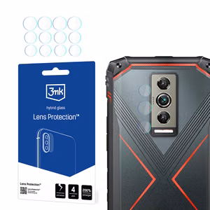 3mk objektyvo apsauga hibridinis stiklas Doogee Blade 10 / Pro / Ultra kamerai