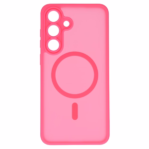 Tel Protect Aura Matte Magsafe Case for Samsung Galaxy S25 FE hot pink